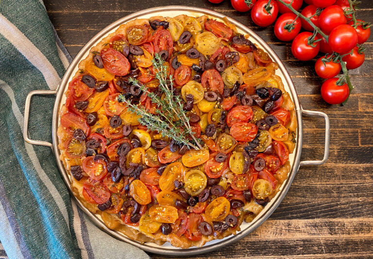 Tomaten Tarte Tatin – ein Sommergruß aus Frankreich